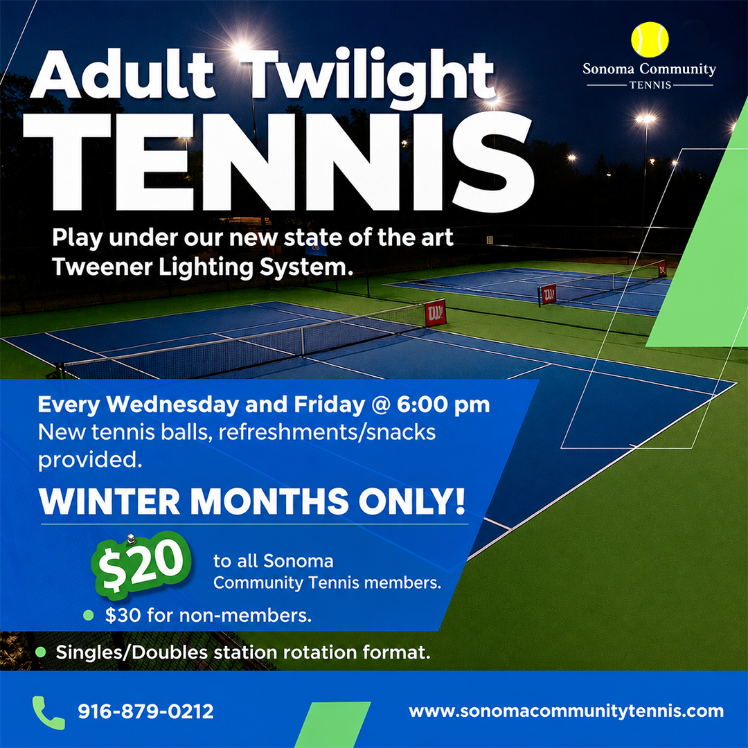 Adult Twilight Tennis