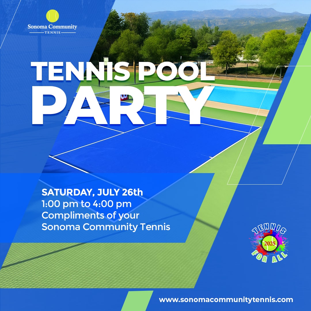 Adult Tennis Pool Party