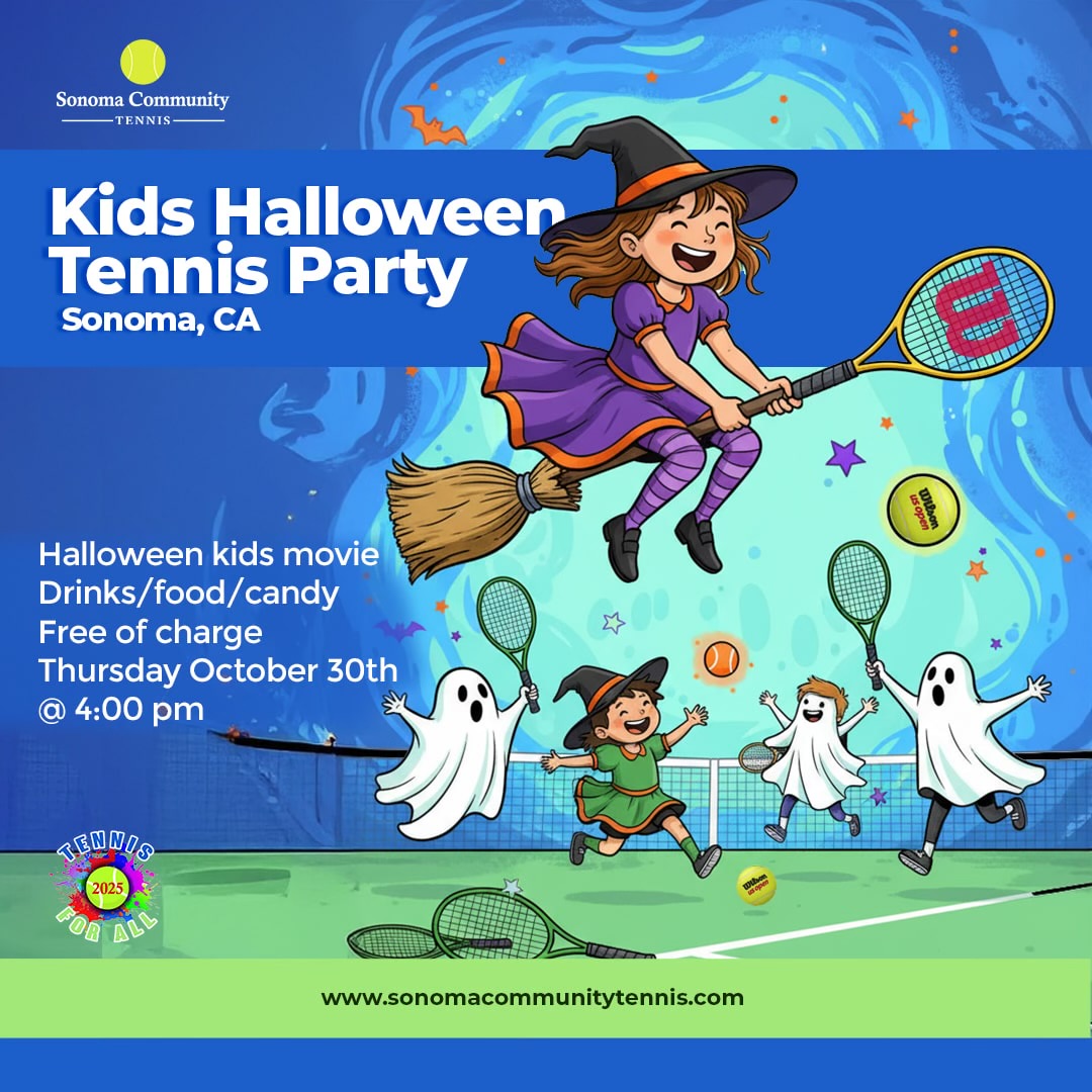 Kids Halloween Tennis Party