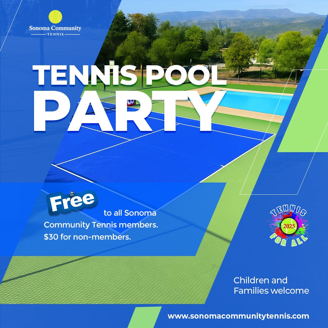 Tennis Pool Party