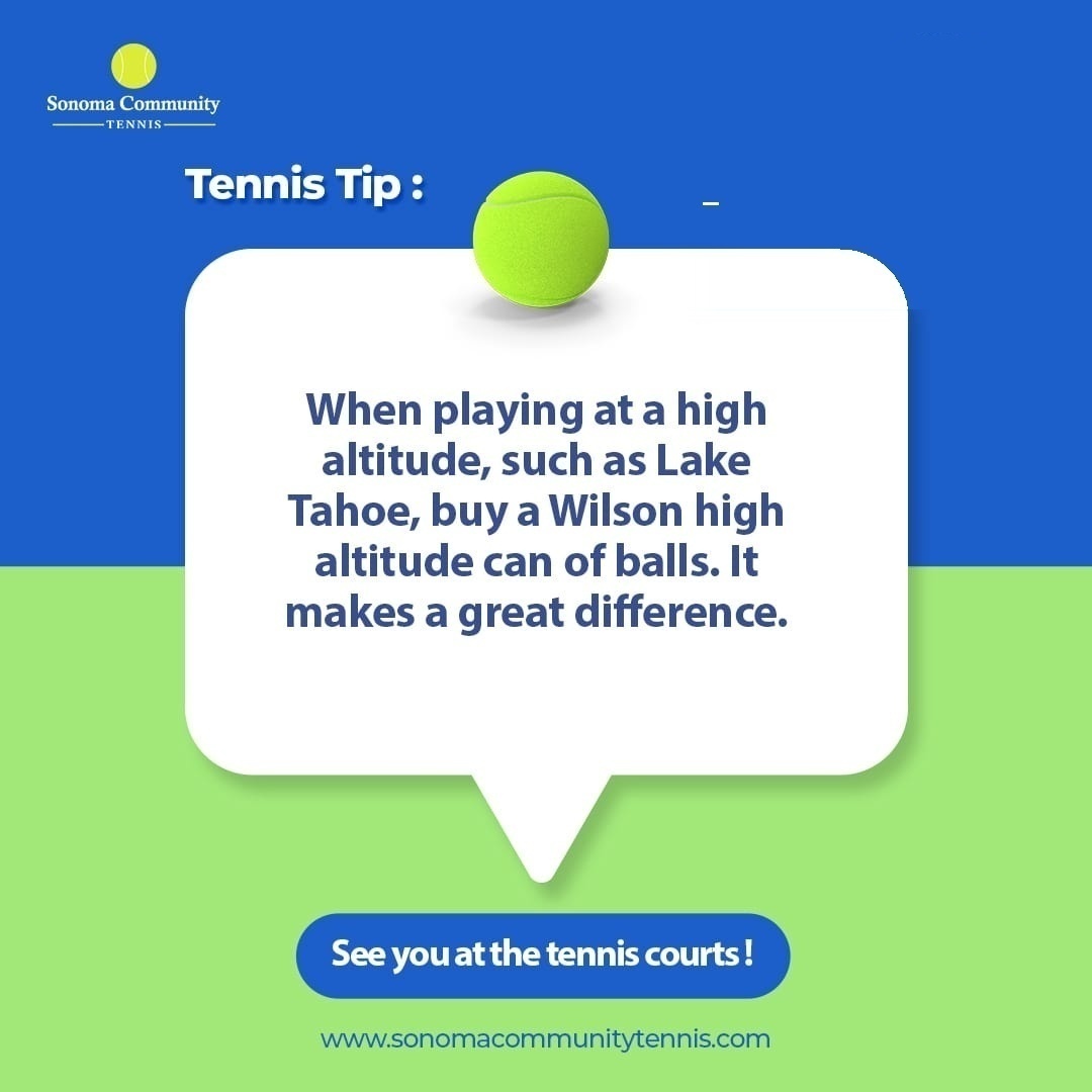 Sonoma Community Tennis